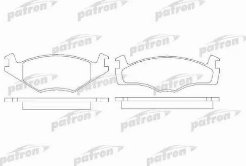 Patron PBP419 - Гальмівні колодки, дискові гальма autozip.com.ua