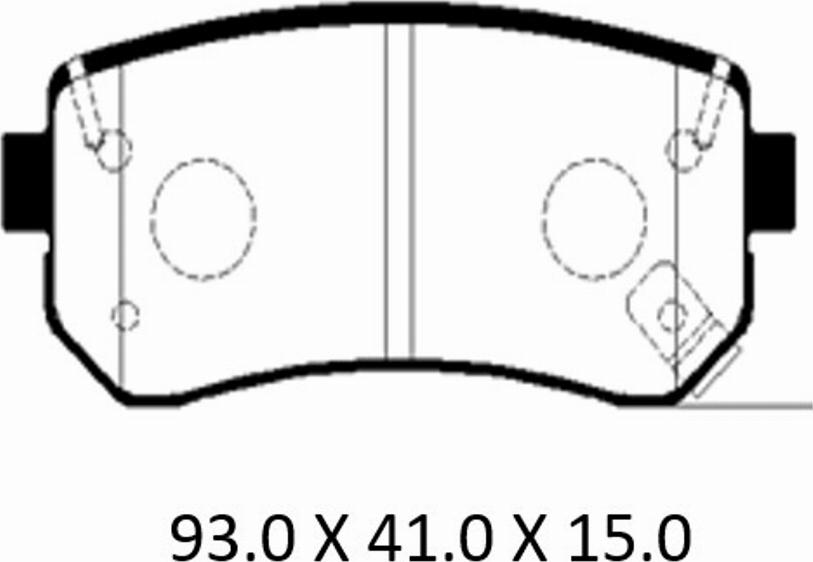 Patron PBP099KOR - Гальмівні колодки, дискові гальма autozip.com.ua