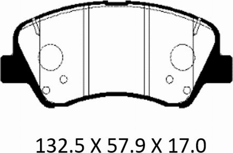 Patron PBP188KOR - Гальмівні колодки, дискові гальма autozip.com.ua