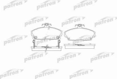 Patron PBP1291 - Гальмівні колодки, дискові гальма autozip.com.ua