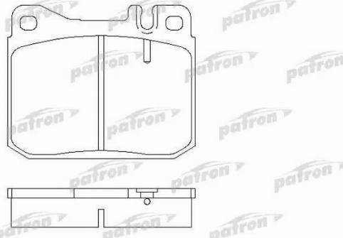 Patron PBP129 - Гальмівні колодки, дискові гальма autozip.com.ua