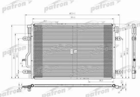 Patron PRS3622 - Конденсатор, кондиціонер autozip.com.ua