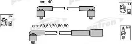Patron PSCI1010 - Комплект проводів запалювання autozip.com.ua