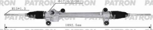 Patron PSG3071 - Рульовий механізм, рейка autozip.com.ua