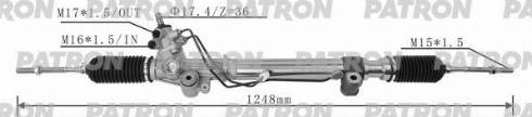 Patron PSG3189 - Рульовий механізм, рейка autozip.com.ua