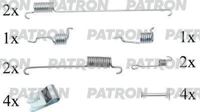 Patron PSRK0194 - Комплектуючі, барабанний гальмівний механізм autozip.com.ua