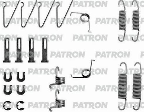 Patron PSRK0197 - Комплектуючі, барабанний гальмівний механізм autozip.com.ua