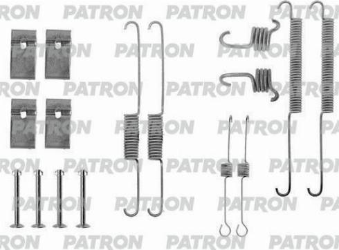 Patron PSRK0166 - Комплектуючі, барабанний гальмівний механізм autozip.com.ua