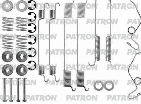 Patron PSRK0114 - Комплектуючі, барабанний гальмівний механізм autozip.com.ua