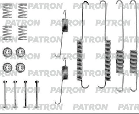 Patron PSRK0182 - Комплектуючі, барабанний гальмівний механізм autozip.com.ua