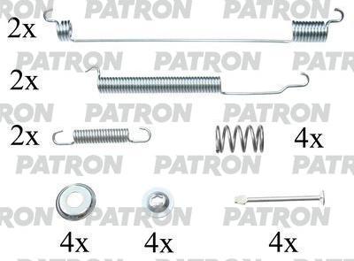 Patron PSRK0178 - Комплектуючі, барабанний гальмівний механізм autozip.com.ua