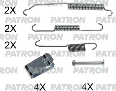 Patron PSRK0259 - Комплектуючі, барабанний гальмівний механізм autozip.com.ua