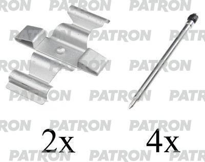 Patron PSRK1095 - Комплектуючі, колодки дискового гальма autozip.com.ua