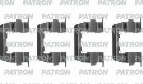 Patron PSRK1090 - Комплектуючі, колодки дискового гальма autozip.com.ua