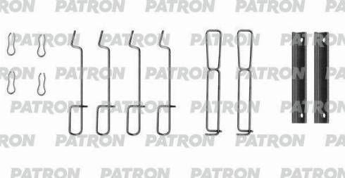 Patron PSRK1049 - Комплектуючі, колодки дискового гальма autozip.com.ua
