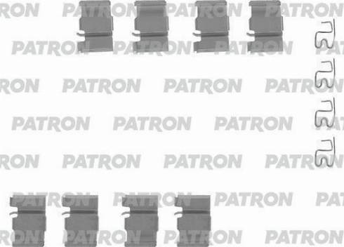 Patron PSRK1057 - Комплектуючі, колодки дискового гальма autozip.com.ua