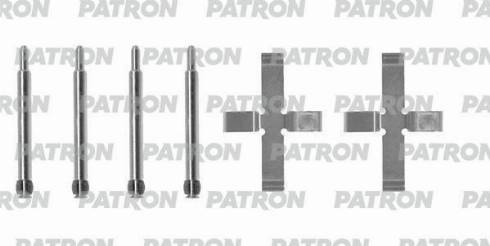 Patron PSRK1015 - Комплектуючі, колодки дискового гальма autozip.com.ua