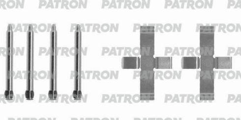 Patron PSRK1011 - Комплектуючі, колодки дискового гальма autozip.com.ua