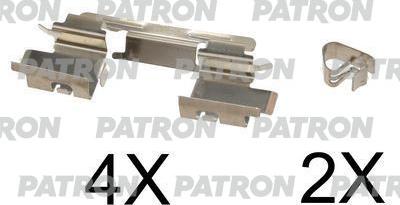 Patron PSRK1080 - Комплектуючі, колодки дискового гальма autozip.com.ua