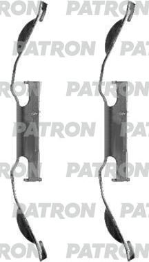 Patron PSRK1032 - Комплектуючі, колодки дискового гальма autozip.com.ua
