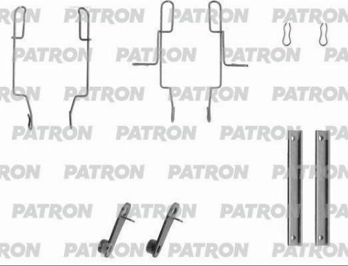 Patron PSRK1072 - Комплектуючі, колодки дискового гальма autozip.com.ua