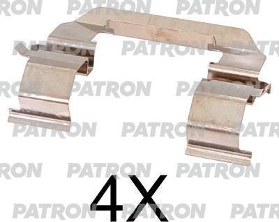 Patron PSRK1196 - Комплектуючі, колодки дискового гальма autozip.com.ua