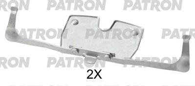 Patron PSRK1146 - Комплектуючі, колодки дискового гальма autozip.com.ua
