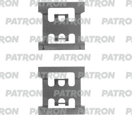 Patron PSRK1160 - Комплектуючі, колодки дискового гальма autozip.com.ua