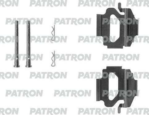 Patron PSRK1101 - Комплектуючі, колодки дискового гальма autozip.com.ua