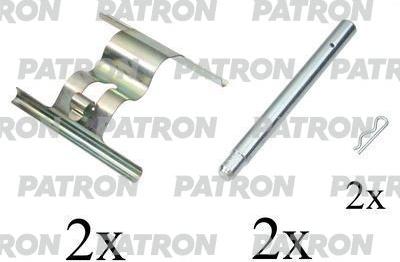 Patron PSRK1124 - Комплектуючі, колодки дискового гальма autozip.com.ua