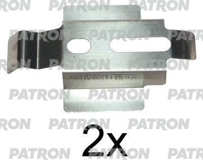 Patron PSRK1177 - Комплектуючі, колодки дискового гальма autozip.com.ua