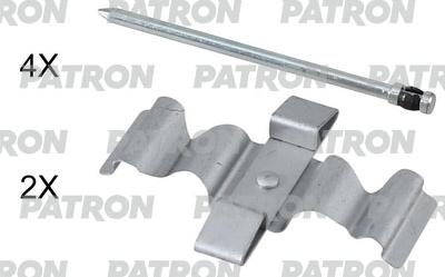 Patron PSRK1300 - Комплектуючі, колодки дискового гальма autozip.com.ua