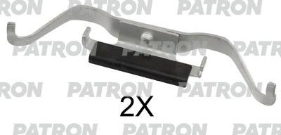 Patron PSRK1291 - Комплектуючі, колодки дискового гальма autozip.com.ua