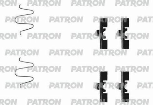 Patron PSRK1258 - Комплектуючі, колодки дискового гальма autozip.com.ua