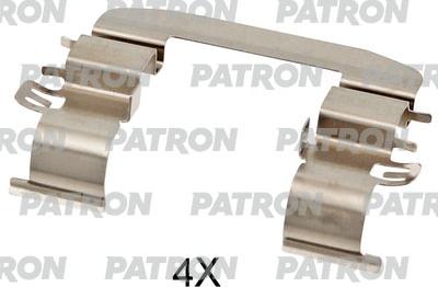 Patron PSRK1263 - Комплектуючі, колодки дискового гальма autozip.com.ua