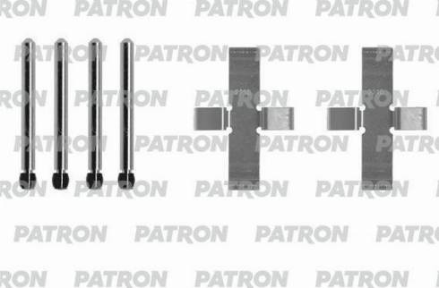 Patron PSRK1267 - Комплектуючі, колодки дискового гальма autozip.com.ua