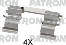 Patron PSRK1283 - Комплектуючі, колодки дискового гальма autozip.com.ua