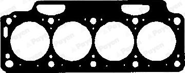 Payen BX601 - Прокладка, головка циліндра autozip.com.ua
