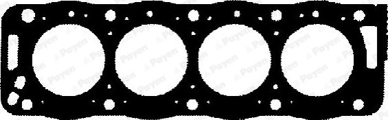 Payen BX850 - Прокладка, головка циліндра autozip.com.ua