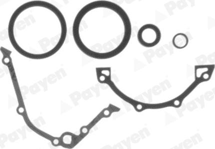 Payen EP280 - Комплект прокладок, блок-картер двигуна autozip.com.ua