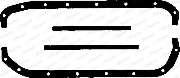 Payen HC027 - Комплект прокладок, масляний піддон autozip.com.ua