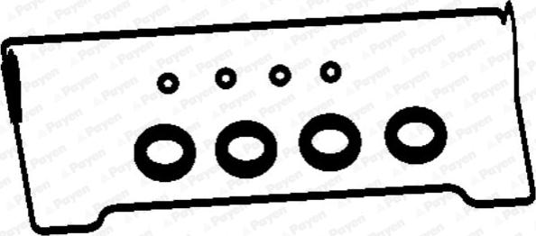 Payen HM5235 - Комплект прокладок, кришка головки циліндра autozip.com.ua