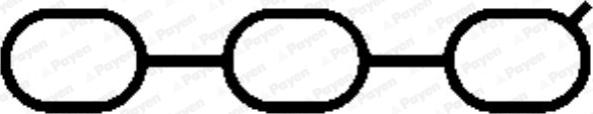 Payen JD5845 - Прокладка, впускний колектор autozip.com.ua