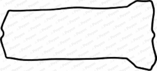 Payen JM5114 - Прокладка, кришка головки циліндра autozip.com.ua