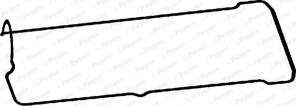 Payen JM5304 - Прокладка, кришка головки циліндра autozip.com.ua