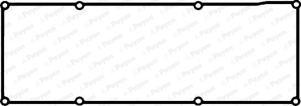 Payen JM5292 - Прокладка, кришка головки циліндра autozip.com.ua