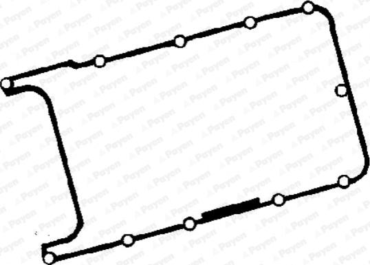 Payen JM7045 - Прокладка, кришка головки циліндра autozip.com.ua