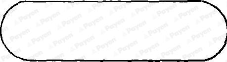 Payen JN935 - Прокладка, кришка головки циліндра autozip.com.ua