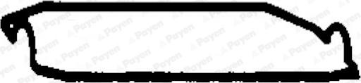 Payen JN744 - Прокладка, кришка головки циліндра autozip.com.ua