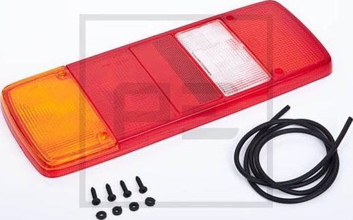 PE Automotive 00025900A - Розсіювач, задній ліхтар autozip.com.ua